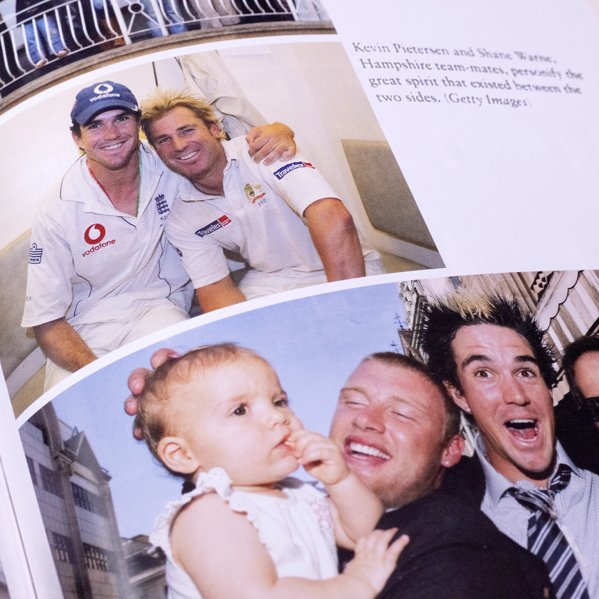 Interior photos of the England men's cricket team